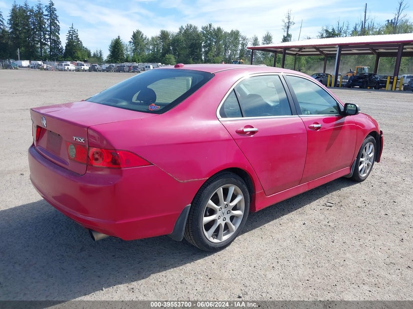 2007 Acura Tsx VIN: JH4CL96907C007164 Lot: 39553700