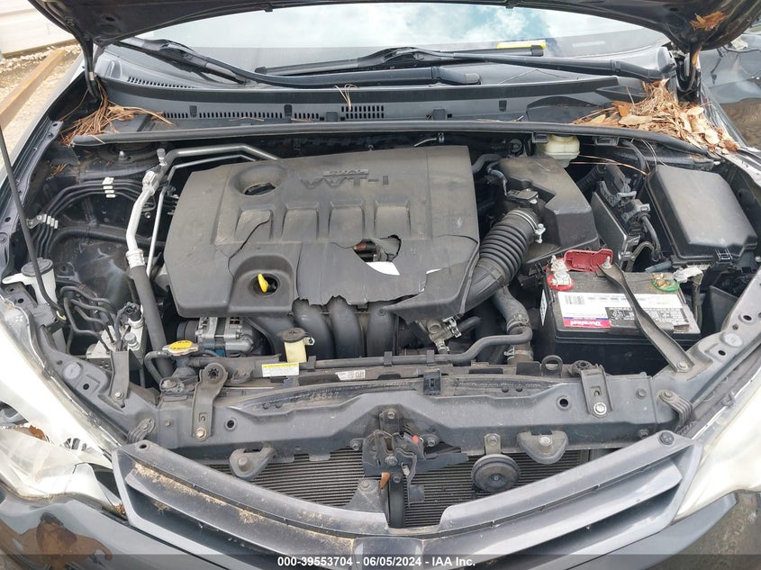 2016 Toyota Corolla Le VIN: 5YFBURHE5GP568956 Lot: 39553704