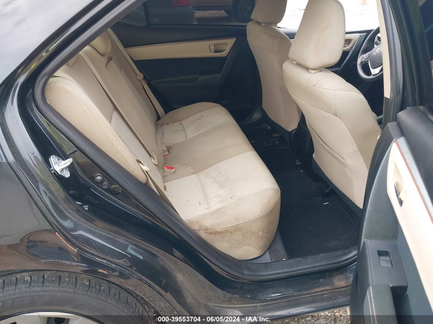 2016 Toyota Corolla Le VIN: 5YFBURHE5GP568956 Lot: 39553704