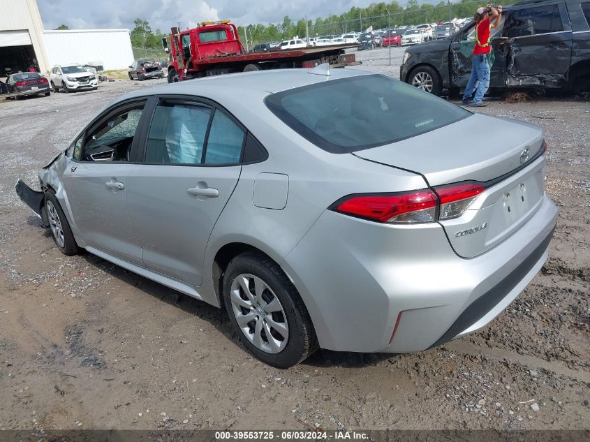 2021 Toyota Corolla Le VIN: 5YFEPMAE4MP255264 Lot: 39553725