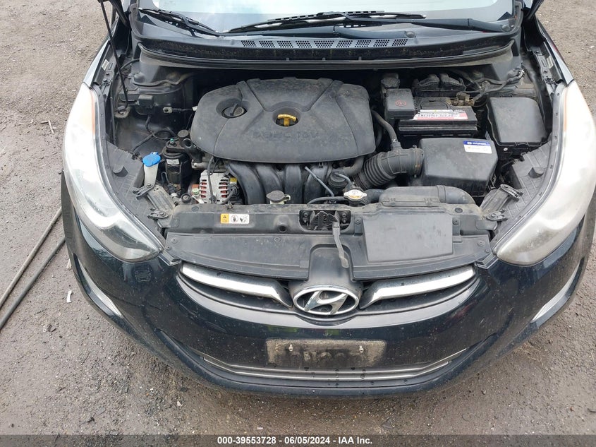 2012 Hyundai Elantra Limited (Ulsan Plant) VIN: KMHDH4AE8CU243740 Lot: 39553728