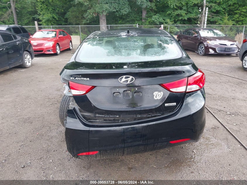 2012 Hyundai Elantra Limited (Ulsan Plant) VIN: KMHDH4AE8CU243740 Lot: 39553728