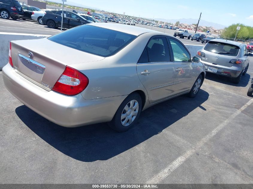 2004 Toyota Camry Le VIN: 4T1BE32K04U366061 Lot: 39553730