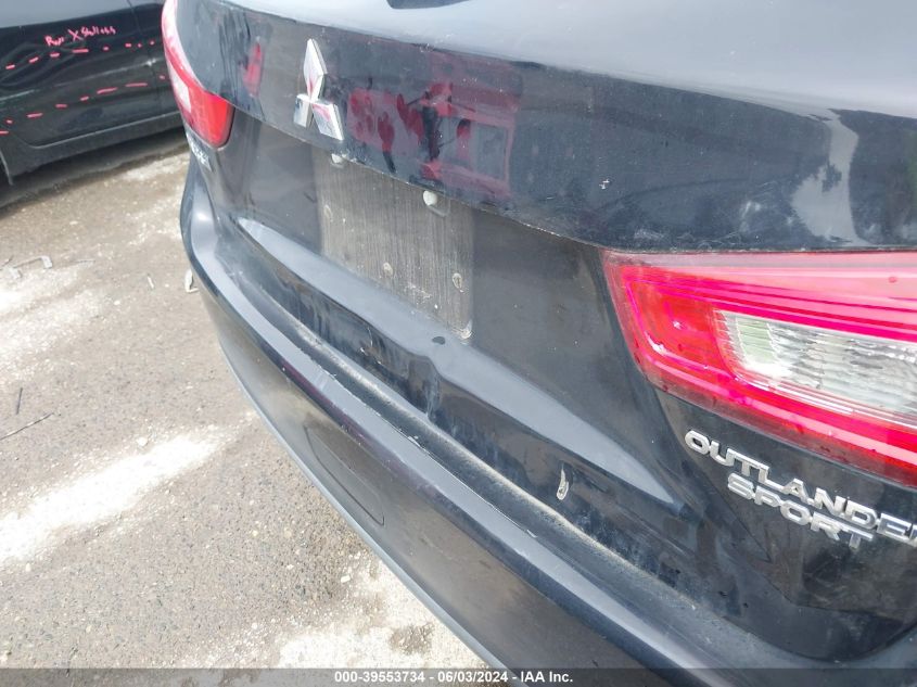 2013 Mitsubishi Outlander Sport Es VIN: 4A4AP3AU1DE007317 Lot: 39553734