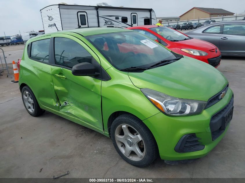 2016 Chevrolet Spark Ls Cvt VIN: KL8CB6SA2GC568512 Lot: 39553735