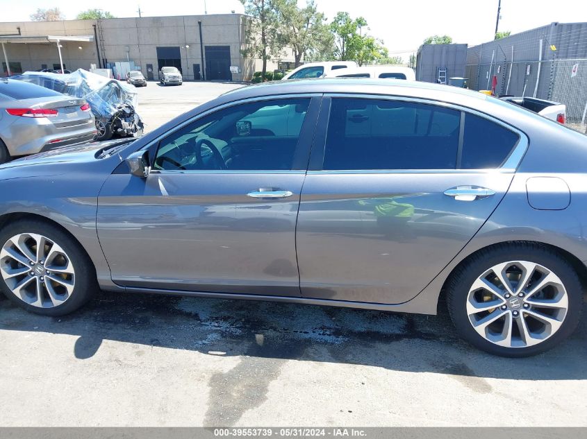 2013 Honda Accord Sport VIN: 1HGCR2F59DA105686 Lot: 39553739