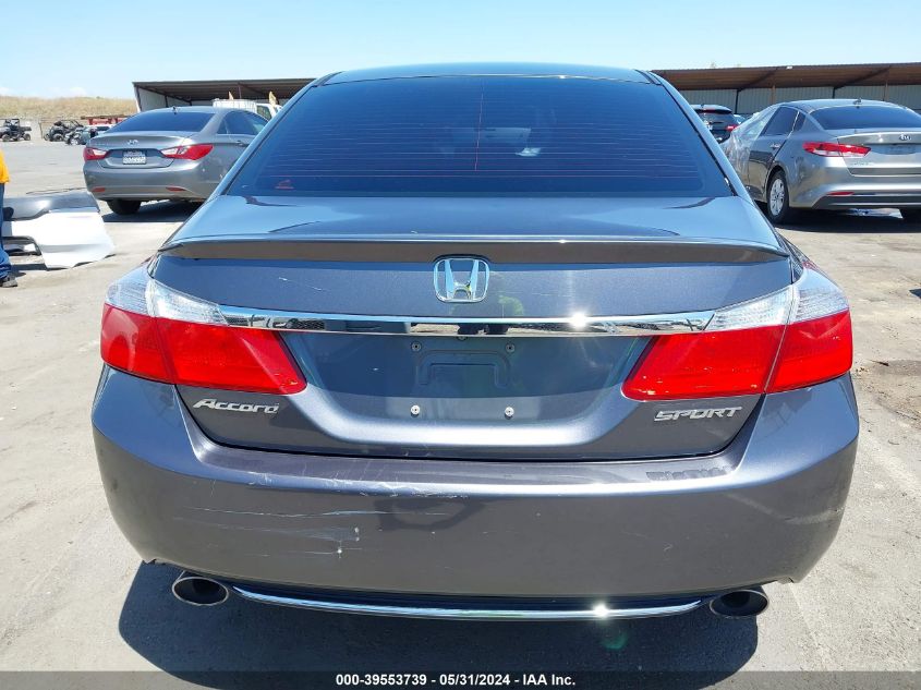 2013 Honda Accord Sport VIN: 1HGCR2F59DA105686 Lot: 39553739