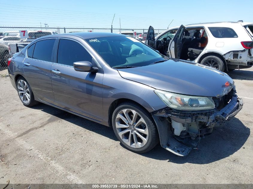 2013 Honda Accord Sport VIN: 1HGCR2F59DA105686 Lot: 39553739