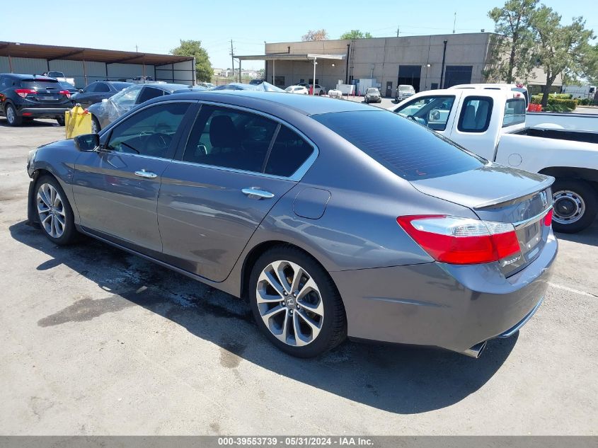 2013 Honda Accord Sport VIN: 1HGCR2F59DA105686 Lot: 39553739