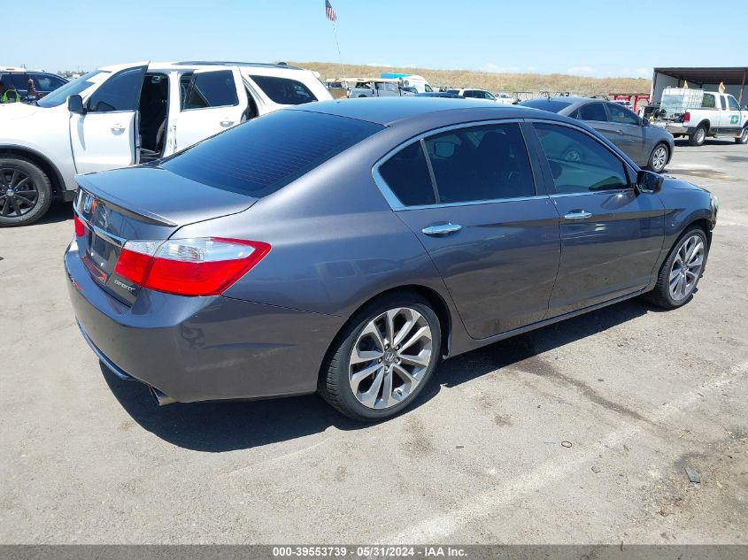 2013 Honda Accord Sport VIN: 1HGCR2F59DA105686 Lot: 39553739