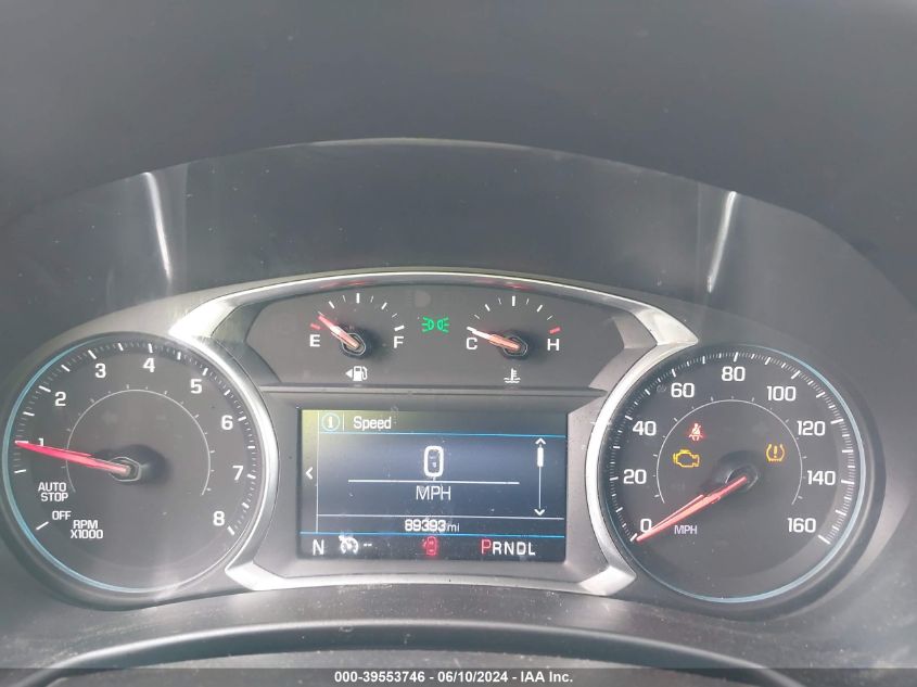 2019 Chevrolet Equinox Lt VIN: 2GNAXKEVXK6205486 Lot: 39553746