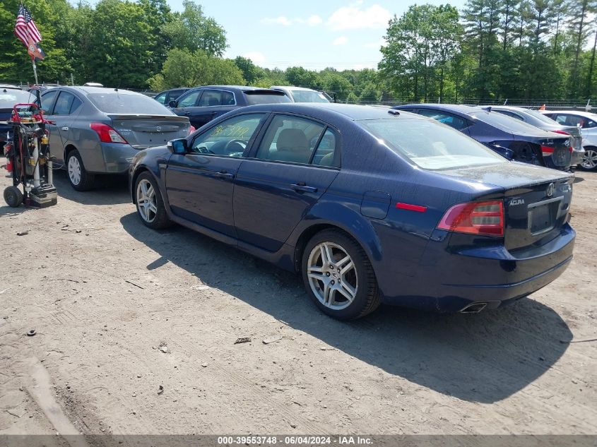 2007 Acura Tl 3.2 VIN: 19UUA66237A048186 Lot: 39553748