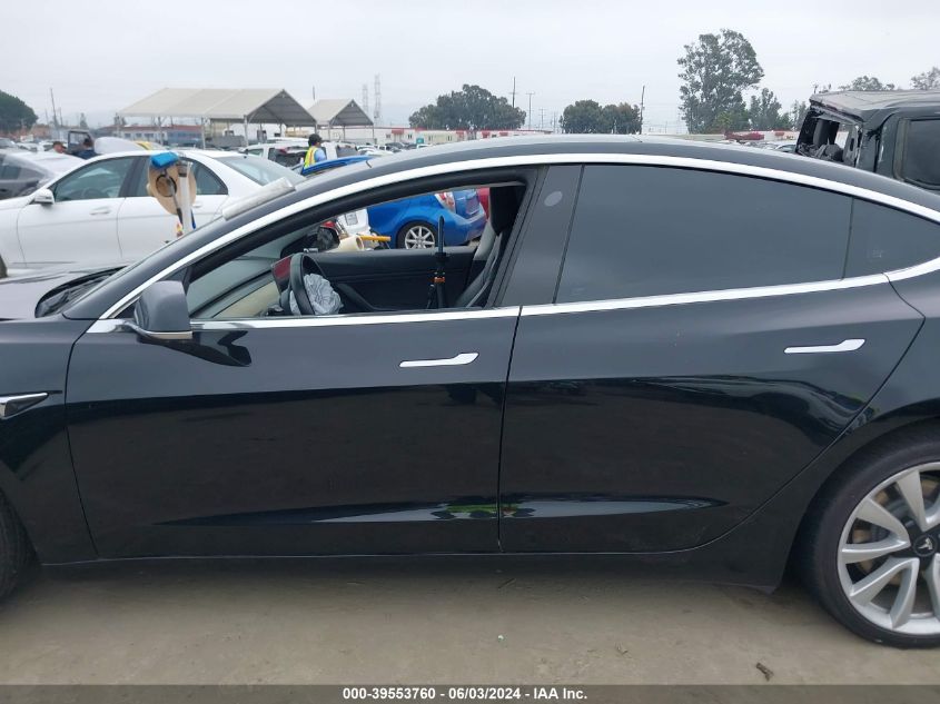 2018 Tesla Model 3 Long Range/Mid Range VIN: 5YJ3E1EA4JF061196 Lot: 39553760