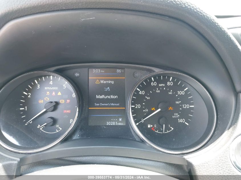 2019 Nissan Rogue Sv VIN: JN8AT2MT4KW257548 Lot: 39553774