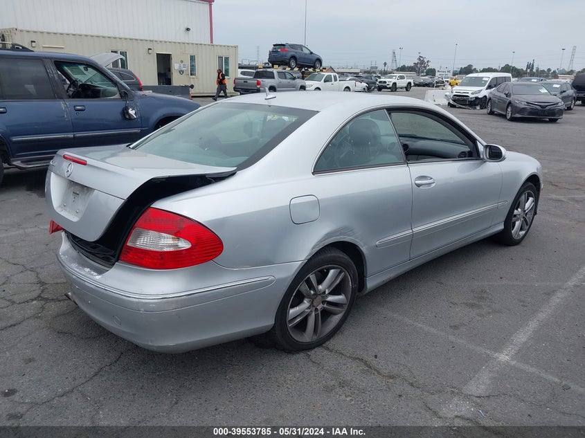 2008 Mercedes-Benz Clk 350 VIN: WDBTJ56H98F237680 Lot: 39553785