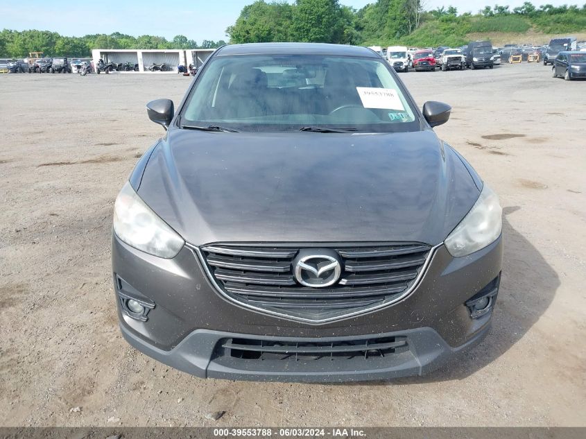 2016 Mazda Cx-5 Touring VIN: JM3KE4CY3G0836616 Lot: 39553788