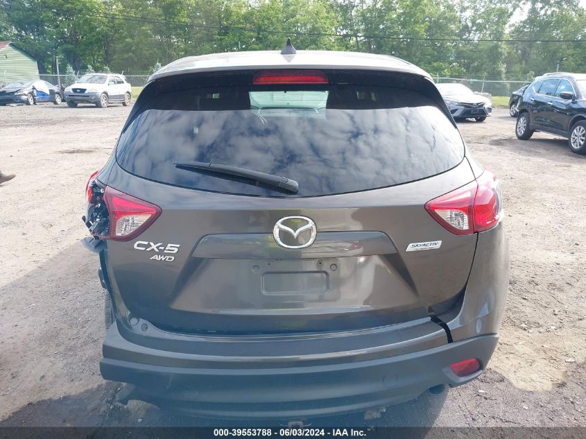 2016 Mazda Cx-5 Touring VIN: JM3KE4CY3G0836616 Lot: 39553788