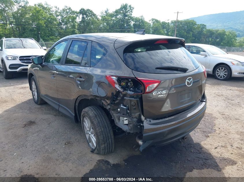 2016 Mazda Cx-5 Touring VIN: JM3KE4CY3G0836616 Lot: 39553788