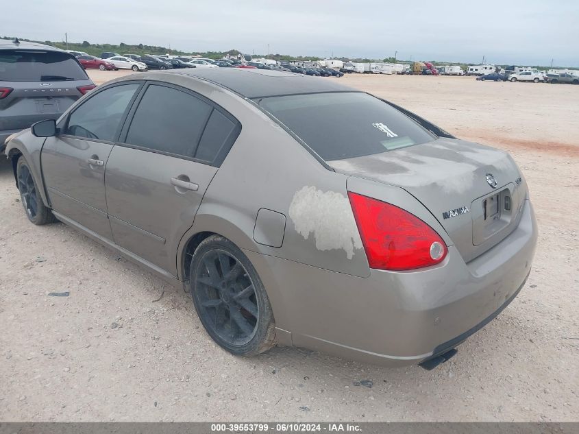 2007 Nissan Maxima 3.5 Sl VIN: 1N4BA41E77C862394 Lot: 39553799