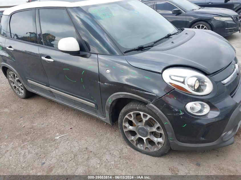 2017 Fiat 500L Trekking VIN: ZFBCFADH8HZ040192 Lot: 39553814