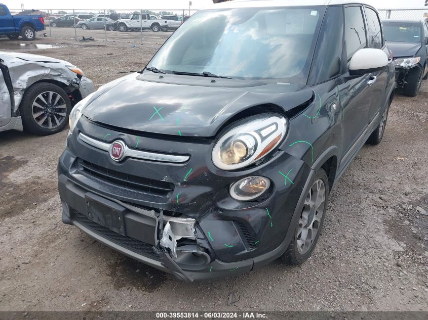 2017 Fiat 500L Trekking VIN: ZFBCFADH8HZ040192 Lot: 39553814