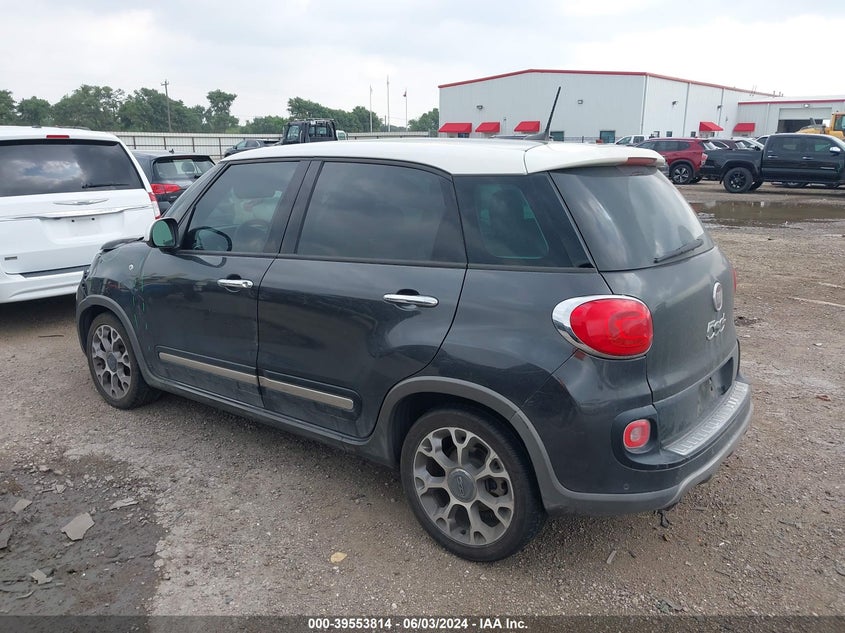 2017 Fiat 500L Trekking VIN: ZFBCFADH8HZ040192 Lot: 39553814