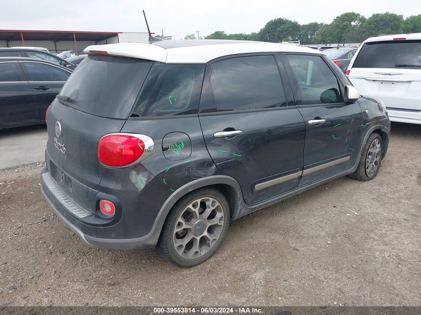 2017 Fiat 500L Trekking VIN: ZFBCFADH8HZ040192 Lot: 39553814