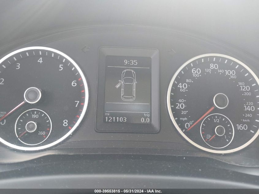 2014 Volkswagen Tiguan Sel VIN: WVGBV3AX7EW541179 Lot: 39553815