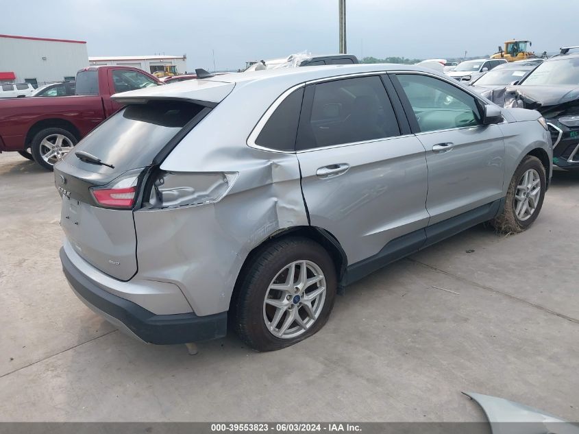 2022 Ford Edge Sel VIN: 2FMPK4J94NBA33002 Lot: 39553823