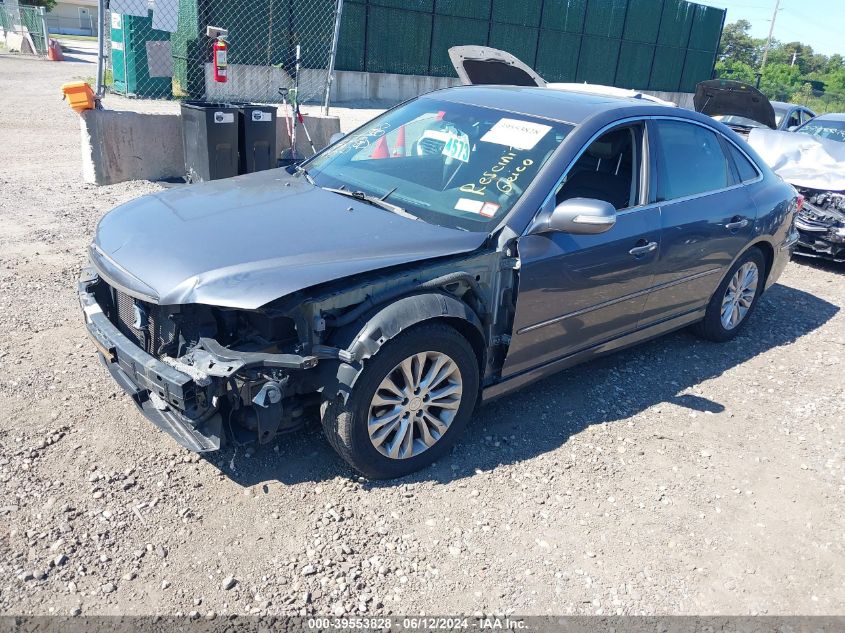 2011 Hyundai Azera Limited VIN: KMHFC4DF5BA536832 Lot: 39553828