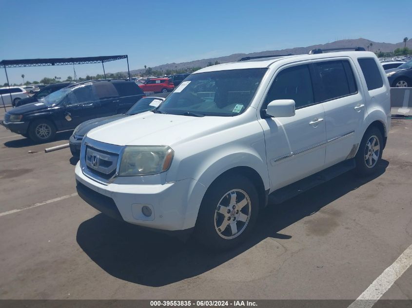 2009 Honda Pilot Touring VIN: 5FNYF48969B054459 Lot: 39553835