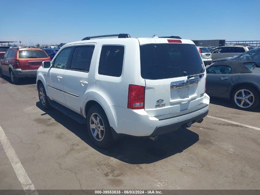 2009 Honda Pilot Touring VIN: 5FNYF48969B054459 Lot: 39553835