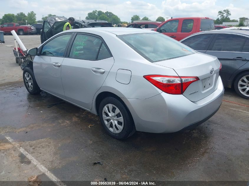 2015 Toyota Corolla L VIN: 2T1BURHE1FC356618 Lot: 39553839