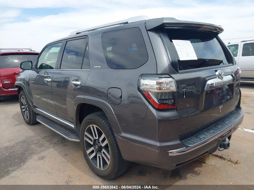 2019 Toyota 4Runner Limited VIN: JTEBU5JR7K5700588 Lot: 39553842