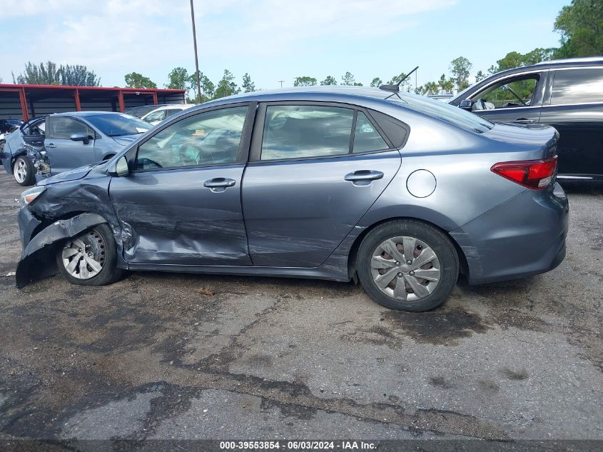 2019 Kia Rio S VIN: 3KPA24AB8KE218199 Lot: 39553854