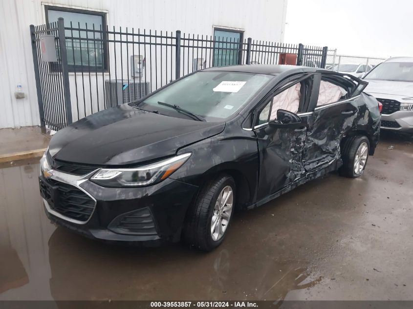 2019 Chevrolet Cruze Lt VIN: 1G1BE5SM9K7145256 Lot: 39553857