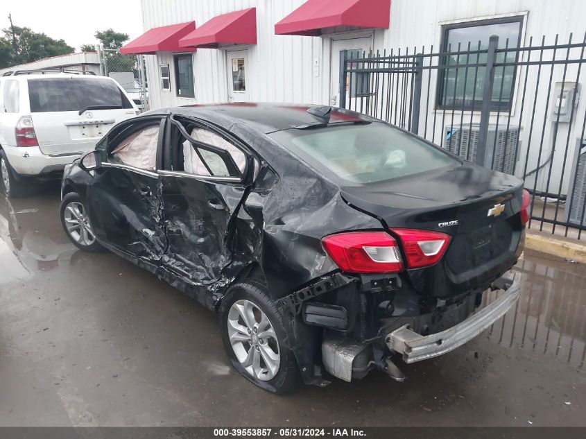 2019 Chevrolet Cruze Lt VIN: 1G1BE5SM9K7145256 Lot: 39553857