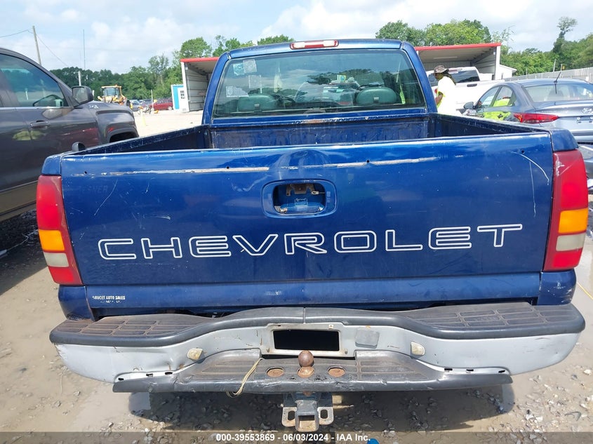 2001 Chevrolet Silverado 1500 C1500 VIN: 2GCEC19W511406503 Lot: 39553869