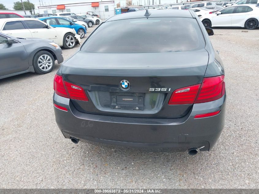 2011 BMW 535 I VIN: WBAFR7C51BC801244 Lot: 39553873