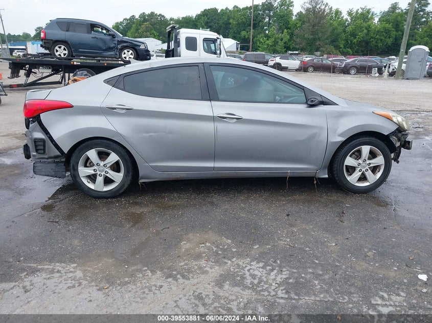 2012 Hyundai Elantra Gls (Ulsan Plant) VIN: KMHDH4AE7CU424649 Lot: 39553881