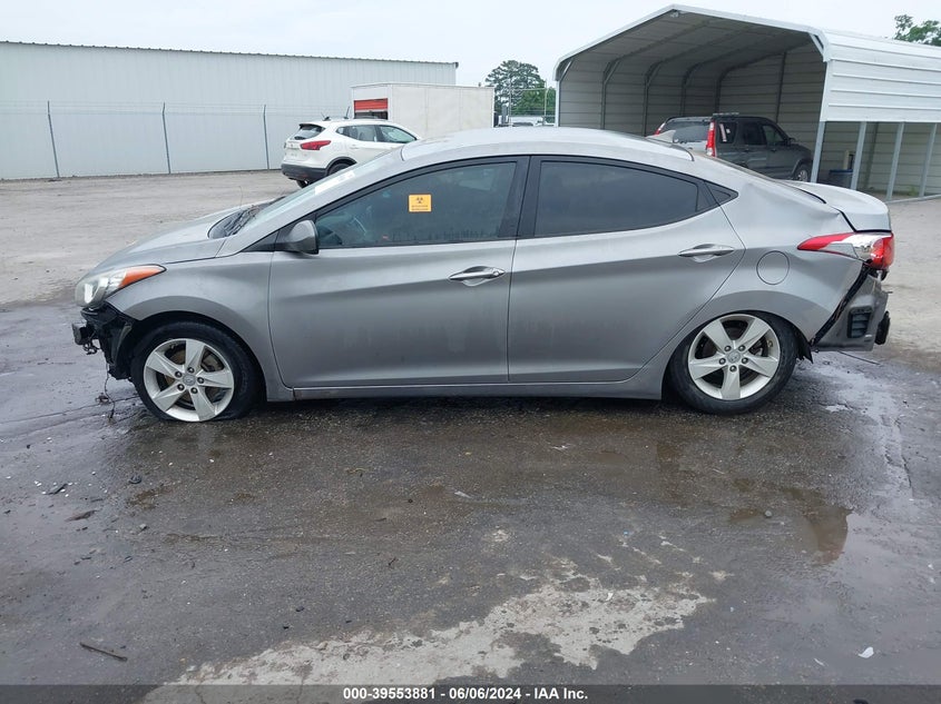 2012 Hyundai Elantra Gls (Ulsan Plant) VIN: KMHDH4AE7CU424649 Lot: 39553881