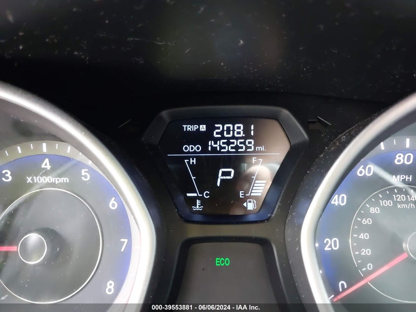 2012 Hyundai Elantra Gls (Ulsan Plant) VIN: KMHDH4AE7CU424649 Lot: 39553881