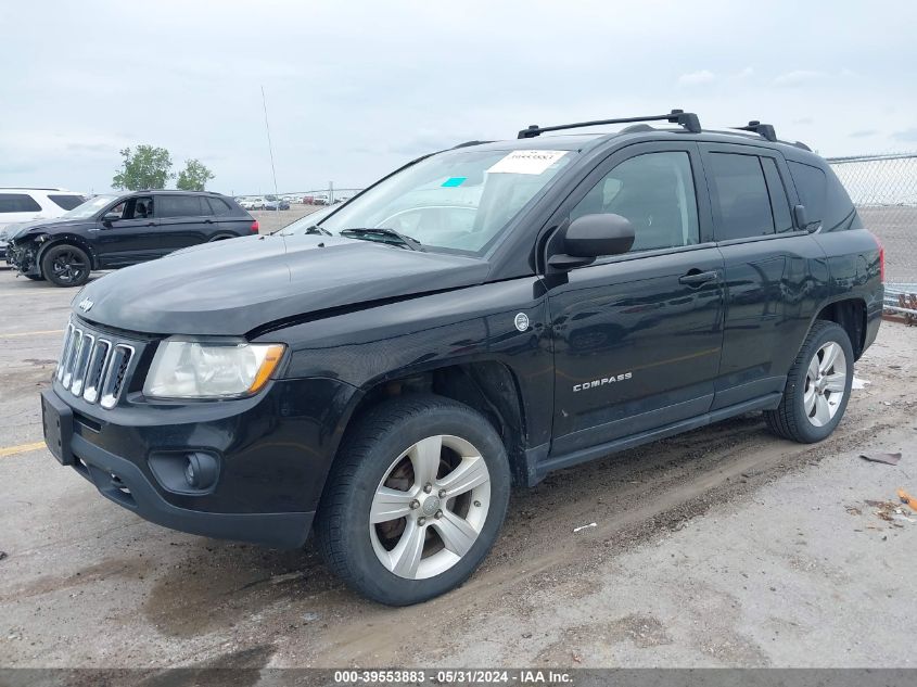 2012 Jeep Compass Latitude VIN: 1C4NJDEB5CD571744 Lot: 39553883