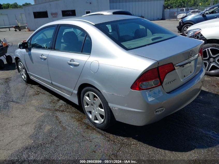 2010 Honda Civic Lx VIN: 2HGFA1F54AH584806 Lot: 39553899