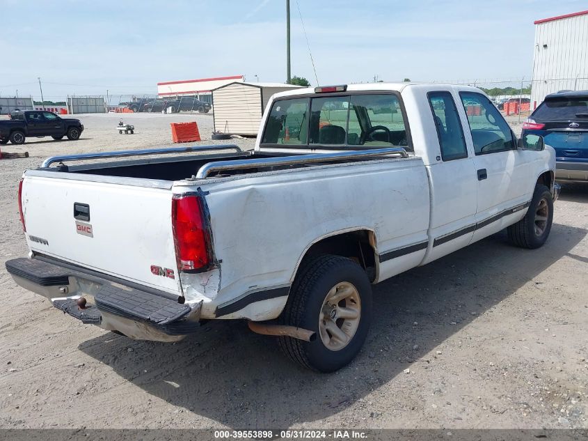 1998 GMC Sierra 1500 Sl Wideside VIN: 1GTEC19W8WE560628 Lot: 39553898