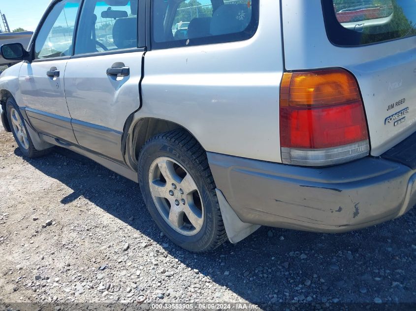 1999 Subaru Forester S VIN: JF1SF6553XH728511 Lot: 39553905