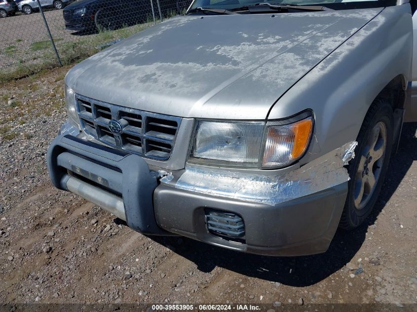 1999 Subaru Forester S VIN: JF1SF6553XH728511 Lot: 39553905