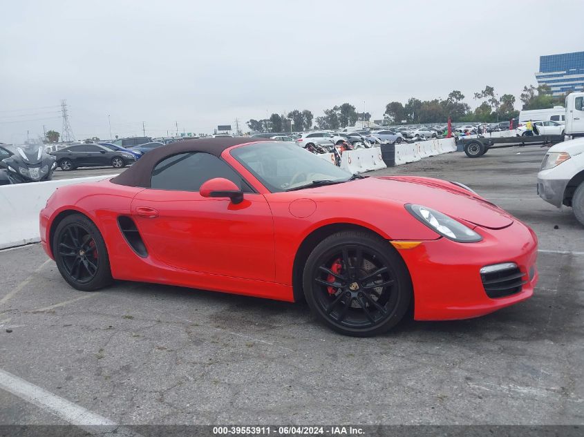 2013 Porsche Boxster S VIN: WP0CB2A82DS132145 Lot: 39553911