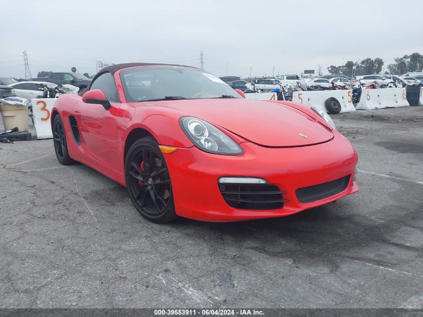 2013 Porsche Boxster S VIN: WP0CB2A82DS132145 Lot: 39553911