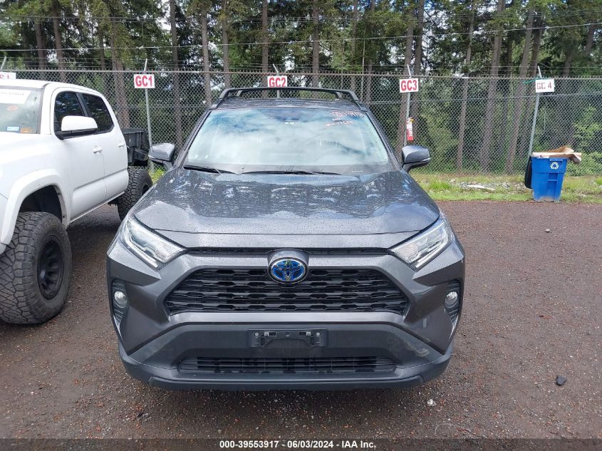 2021 Toyota Rav4 Xle Hybrid VIN: 2T3RWRFV6MW111232 Lot: 39553917